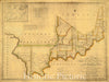 Historic Map : Shelton & Kensett's Map of The State of Indiana, 1817 - Vintage Wall Art