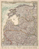 Historic Map : Estonia,43. Estland - Lettland - Litauen. Estonia - Latvia - Lithuania. 1925 , Vintage Wall Art