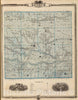 Historic Map : 1875 Map of Keokuk County, State of Iowa. - Vintage Wall Art