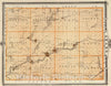 Historic Map : 1875 Map of Adams County, State of Iowa. - Vintage Wall Art