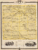 Historic Map : 1875 Map of Iowa County, State of Iowa. - Vintage Wall Art