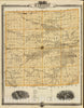 Historic Map : 1875 Map of Madison County, State of Iowa. - Vintage Wall Art