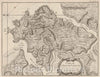 Historic Map : French Guiana , Cayenne (French Guiana), 1764 Carte de I'Isle de Cayenne , Vintage Wall Art