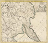 Historic Map : Russia, Kamchatka Peninsula 1745 Territorii Iacutensis Pars Orientalior , Vintage Wall Art