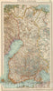 Historic Map : Finland, 1929 68. Finlandia. , Vintage Wall Art