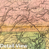 Historic Map : 1830 School Atlas - The Middle States, Maryland & Virginia. Entered 12th Day of August 1830 by H. & F.J. Huntington Connecticut. - Vintage Wall Art