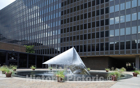 Photo - Sculpture Voyage of Ulysses Located at Front Plaza Exterior, James A. Byrne U.S. Courthouse, Philadelphia, Pennsylvania- Fine Art Photo Reporduction