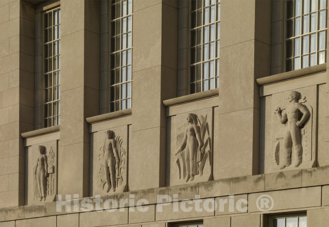 Peoria, IL Photo - Exterior, southwest side of Federal Building and U.S. Courthouse, Peoria, Illinois