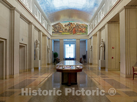Photo - Interior, Fifth Floor Lobby, Department of State, Harry S. Truman Building, Washington, D.C.- Fine Art Photo Reporduction
