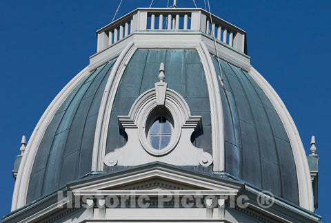 Photo - Cupola Detail, Federal Building and U.S. Courthouse, Port Huron, Michigan- Fine Art Photo Reporduction