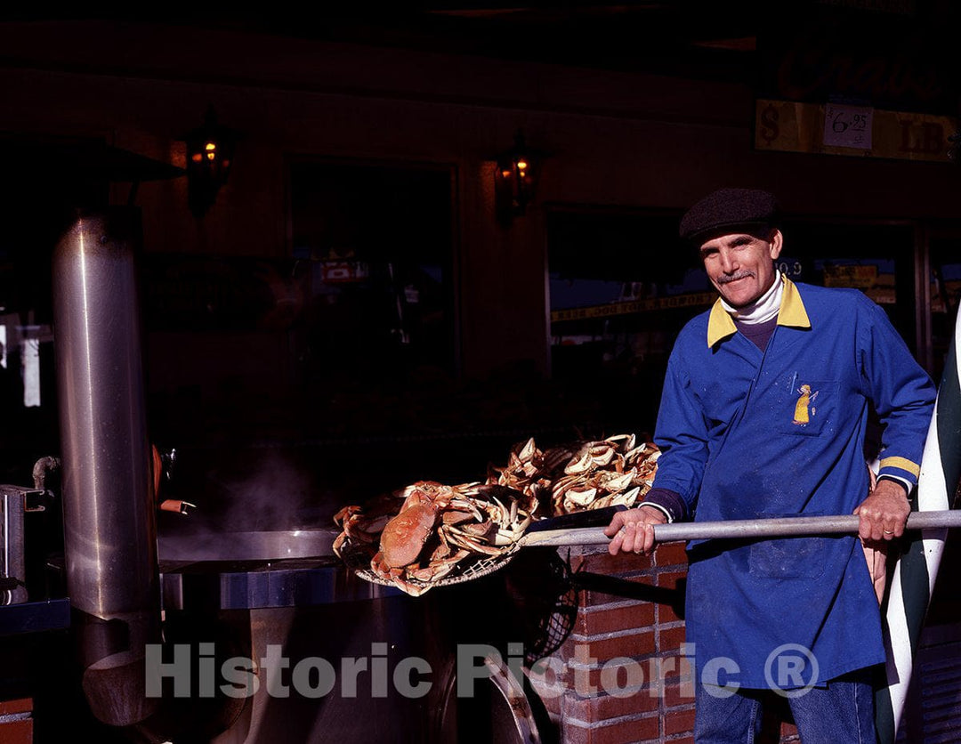 San Francisco, CA Photo - Steamed Crabs at Fisherman's Grotto No. 9-