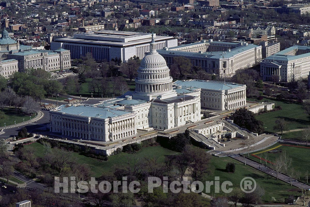 Washington, D.C. Photo - Aerial View of The U.S. Capitol, Washington, D.C.