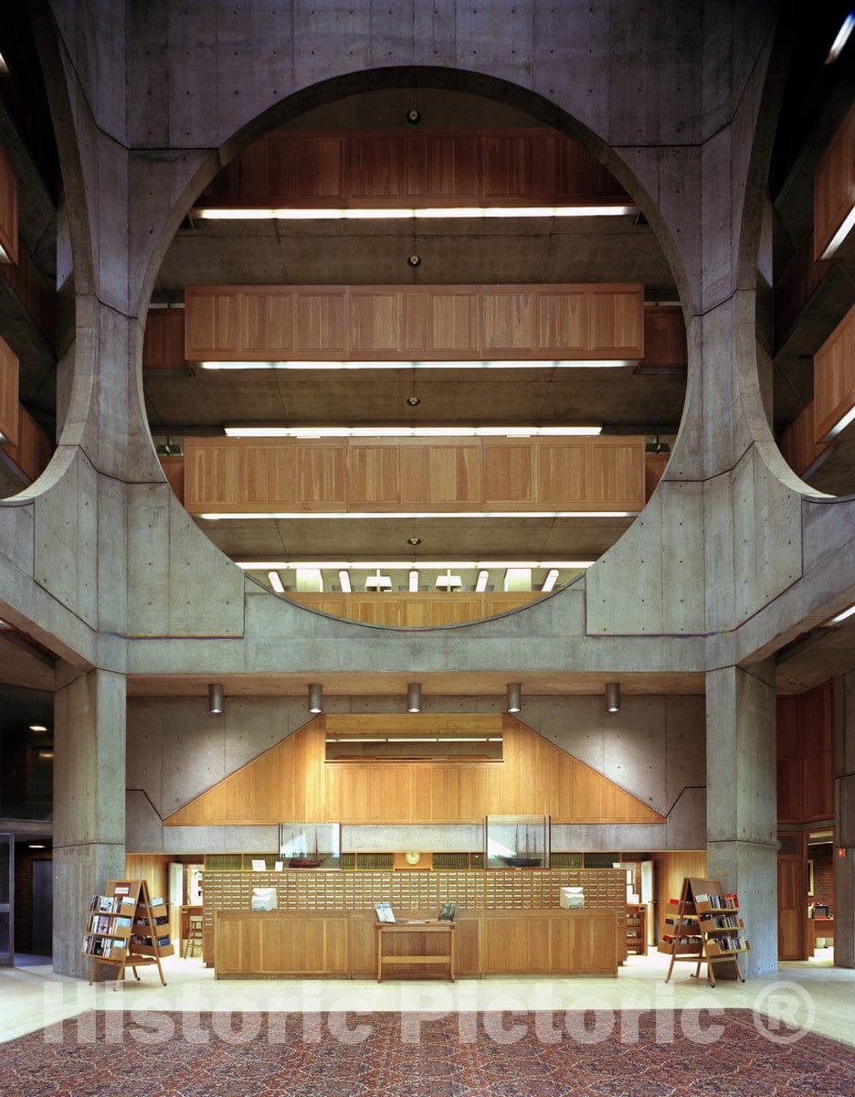 Exeter, NH Photo - Phillips Exeter Library, Exeter, New Hampshire