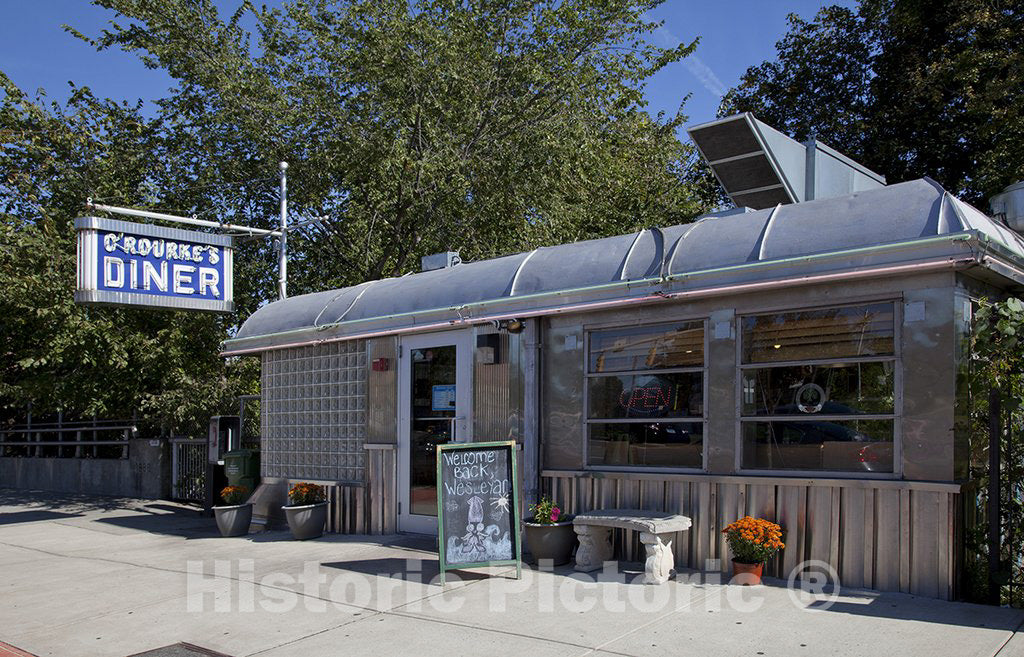 Middletown, CT Photo - O'Rourke's Diner, Middletown, Connecticut