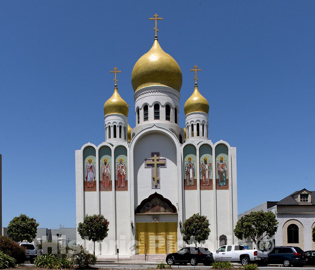 San Francisco, CA Photo - Holy Virgin Cathedral, Russian Orthodox Church, San Francisco, California