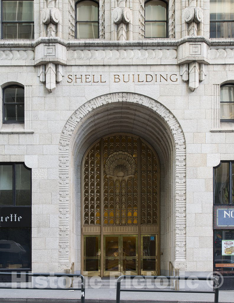 San Francisco, CA Photo - Shell Oil Building in Downtown San Francisco, California