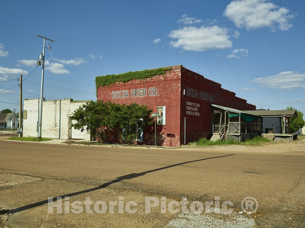 Greenwood, Mississippi Photo - The Delta Feed Co. in Greenwood, Mississippi.