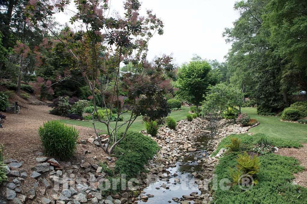 Photo- Scene at The Rock Quarry Garden in Greenville, South Carolina on The The site of a pre-Civil War Granite Quarry 1 Fine Art Photo Reproduction