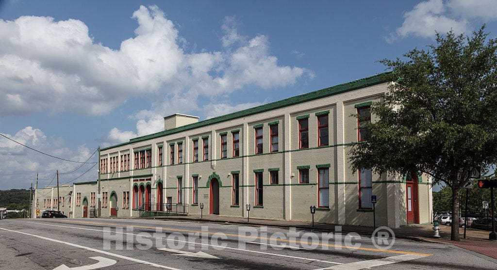 Photo - The Old Farmers Exchange Building, Now loft Apartments, in Athens, Georgia- Fine Art Photo Reporduction
