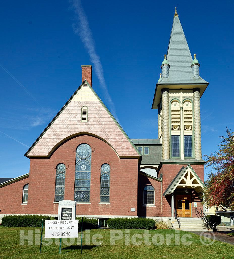 Photo - The 1895 Hedding United Methodist Church in Barre (Pronounced Barry), Vermont, is Named After Elijah Hedding, an Early Circuit Preacher in The Community
