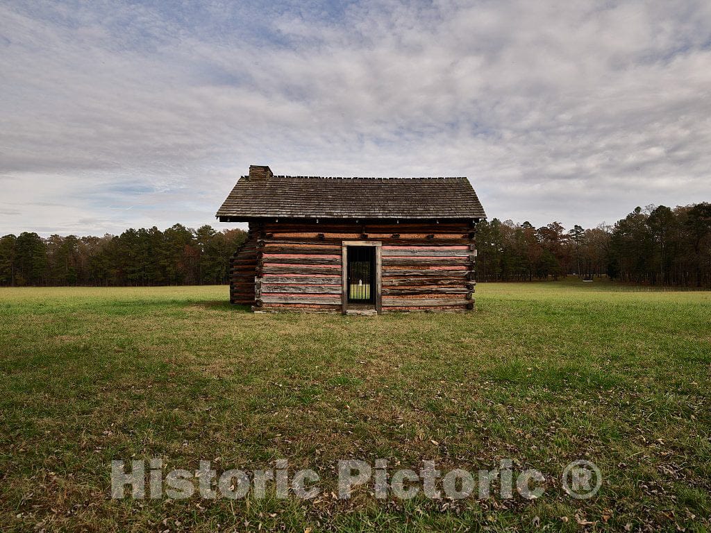 Photo- George and Mary Brotherton's Cabin at The Chickamauga Portion of The Chickamauga & Chattanooga National Military Park 2 Fine Art Photo Reproduction