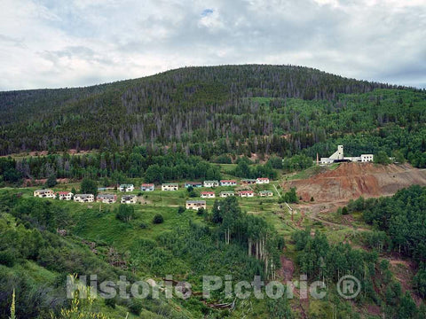 Photo - Remains of The Old Mining Town of Gilman in Eagle County, Colorado- Fine Art Photo Reporduction