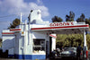 Historic Photo : 1977 Gordon Spencer gas station, 4691 Huntington Drive, South Pasadena, California | Margolies | Roadside America Collection | Vintage Wall Art :