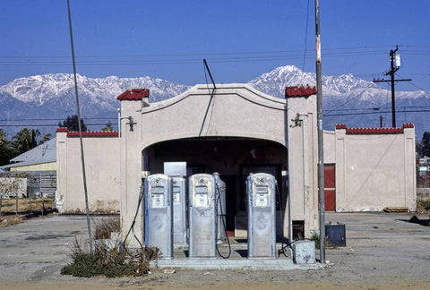 Historic Photo : 1978 Richfield Gas, Route 66, Cucamonga, California | Margolies | Roadside America Collection | Vintage Wall Art :