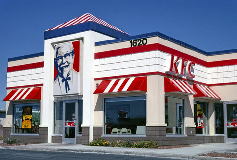 Historic Photo : 2003 Kentucky Fried Chicken, Route 93, Boulder City, Nevada | Margolies | Roadside America Collection | Vintage Wall Art :