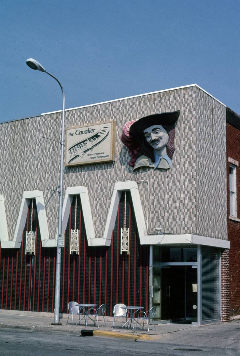 Historic Photo : 2003 The Cavalier ("where special people congregate"), 114 Fifth Avenue, La Crosse, Wisconsin | Photo by: John Margolies |