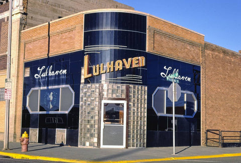 Historic Photo : 1987 Lulhaven Bar, Merrill Avenue, Glendive, Montana | Margolies | Roadside America Collection | Vintage Wall Art :