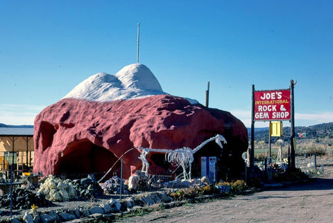 Historic Photo : 1987 Joe's International Rock Shop, Route 89, Orderville, Utah | Margolies | Roadside America Collection | Vintage Wall Art :