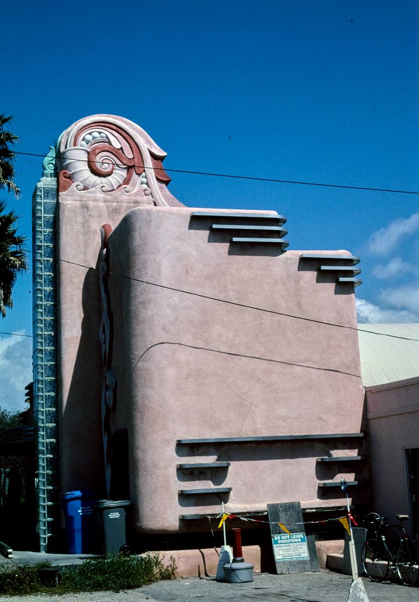 Historic Photo : 2003 Retro deco building, Route 41, Morro Bay, California | Margolies | Roadside America Collection | Vintage Wall Art :