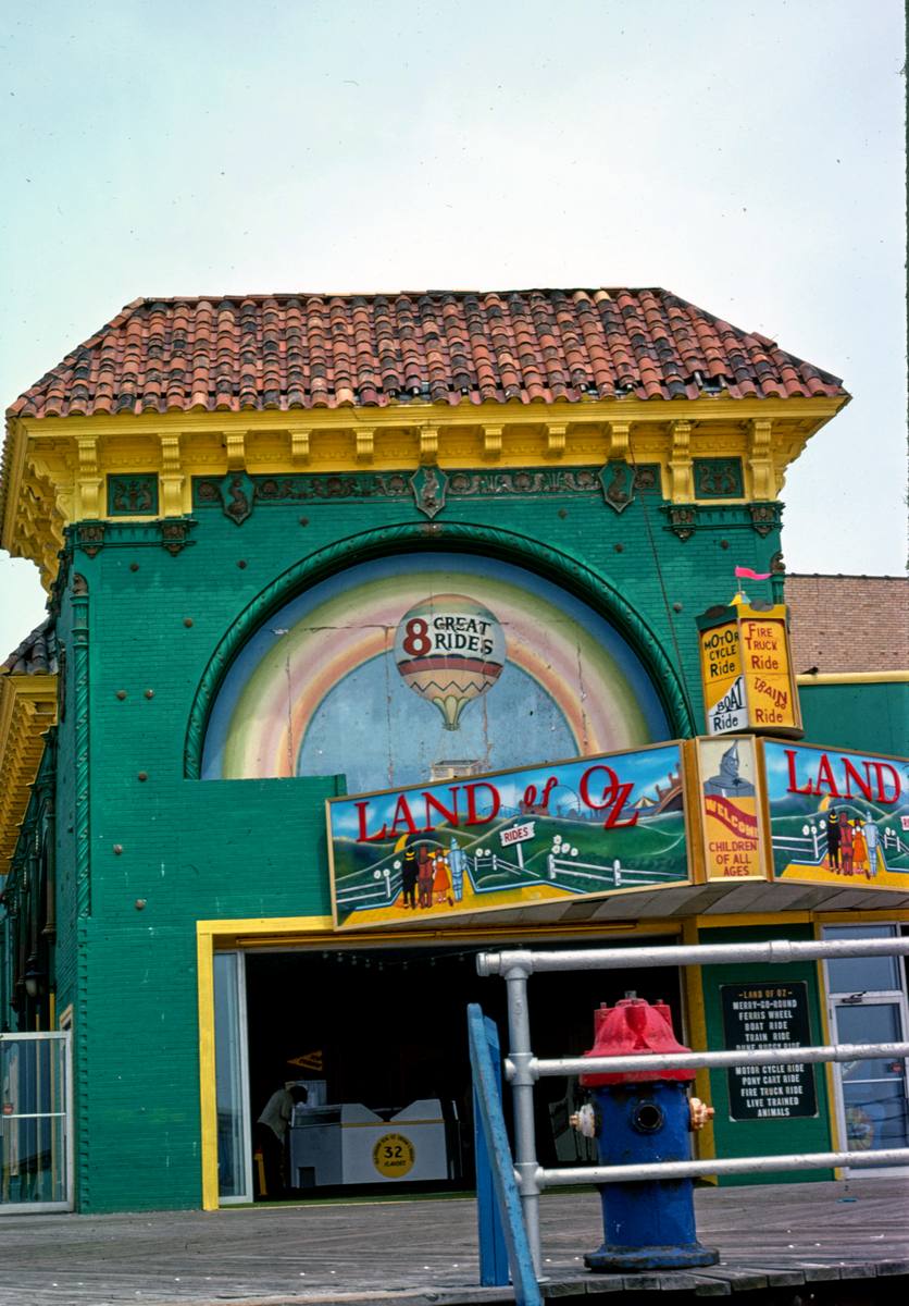 Historic Photo : 1978 Roxy Theater, Land of Oz, The Boardwalk, Atlantic City, New Jersey | Margolies | Roadside America Collection | Vintage Wall Art :
