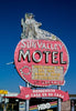Historic Photo : 2003 Sun Valley Motel sign, Alameda Street, Route 90, El Paso, Texas | Margolies | Roadside America Collection | Vintage Wall Art :