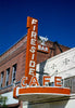 Historic Photo : 1991 Fireside Cafe Canopy and sign, Main Street, Walsenburg, Colorado | Margolies | Roadside America Collection | Vintage Wall Art :