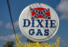 Historic Photo : 1986 Dixie Gasoline sign, Louisville, Mississippi | Margolies | Roadside America Collection | Vintage Wall Art :