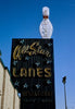 Historic Photo : 1996 All Star Lanes Bowling sign, Broadway, Salina, Kansas | Margolies | Roadside America Collection | Vintage Wall Art :