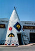 Historic Photo : 1982 Jene's Teepee Gifts, Route 66, Tucumcari, New Mexico | Margolies | Roadside America Collection | Vintage Wall Art :