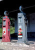 Historic Photo : 1977 Hulet Texaco gas pumps, Yulan, New York | Margolies | Roadside America Collection | Vintage Wall Art :