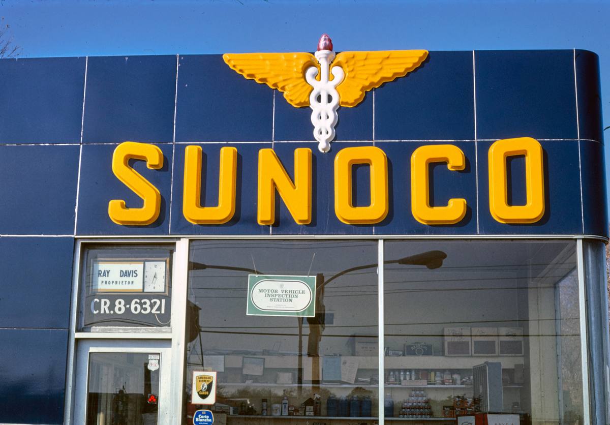 Antique Sunoco Signs