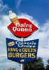 Historic Photo : 1979 Dairy Queen ice cream sign, Rt. 50, Dodge City, Kansas | Margolies | Roadside America Collection | Vintage Wall Art :