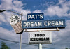 Historic Photo : 2003 Pat's Dream Queen ice cream sign, Jackson, Illinois | Margolies | Roadside America Collection | Vintage Wall Art :