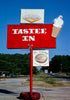 Historic Photo : 1979 Tastee In ice cream sign, Rt. 67, Arkadelphia, Arkansas | Margolies | Roadside America Collection | Vintage Wall Art :