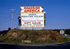 Historic Photo : 1995 Roadside America billboard, Route 22, Shartlesville, Pennsylvania | Margolies | Roadside America Collection | Vintage Wall Art :