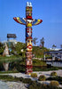 Historic Photo : 1985 Totem pole, Gold Rush Golf, Ocean City, Maryland | Margolies | Roadside America Collection | Vintage Wall Art :
