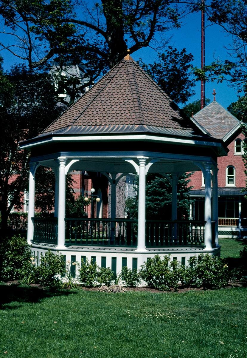 Historic Photo : 2007 Bandstand, Village Green, Delhi, New York | Margolies | Roadside America Collection | Vintage Wall Art :