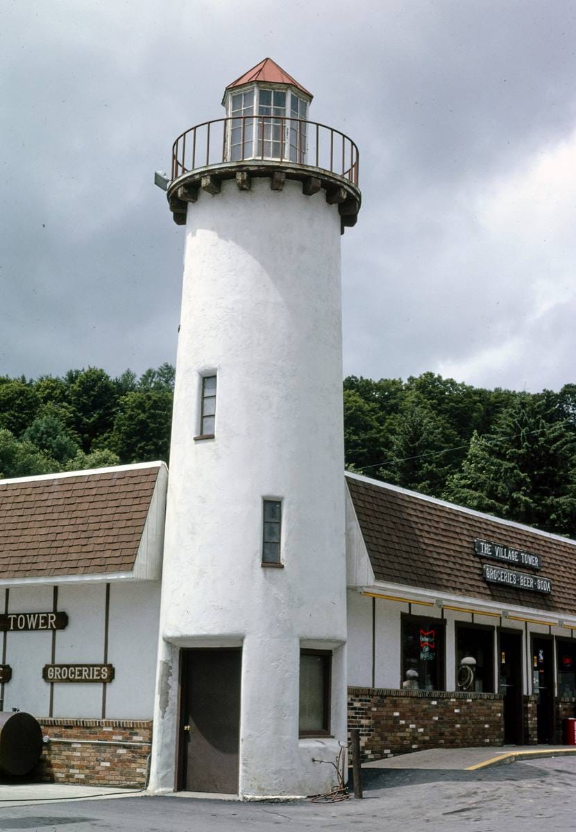 Historic Photo 1990 Lighthouse Gas, Cooperstown, New York Margolie