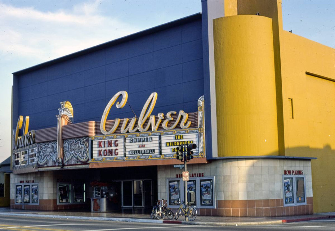 Historic Photo : 1977 Culver Theater, Culver City, California | Margolies | Roadside America Collection | Vintage Wall Art :