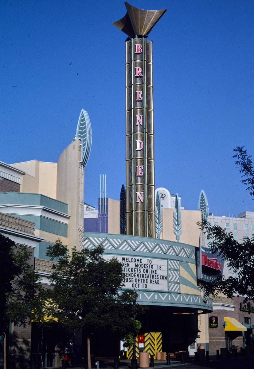 Historic Photo : 2003 Brenden Theater, Modesto, California | Margolies | Roadside America Collection | Vintage Wall Art :